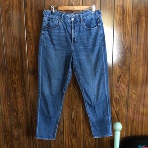 high rise american eagle mom jeans